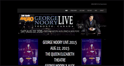 Desktop Screenshot of georgenoorylive.com